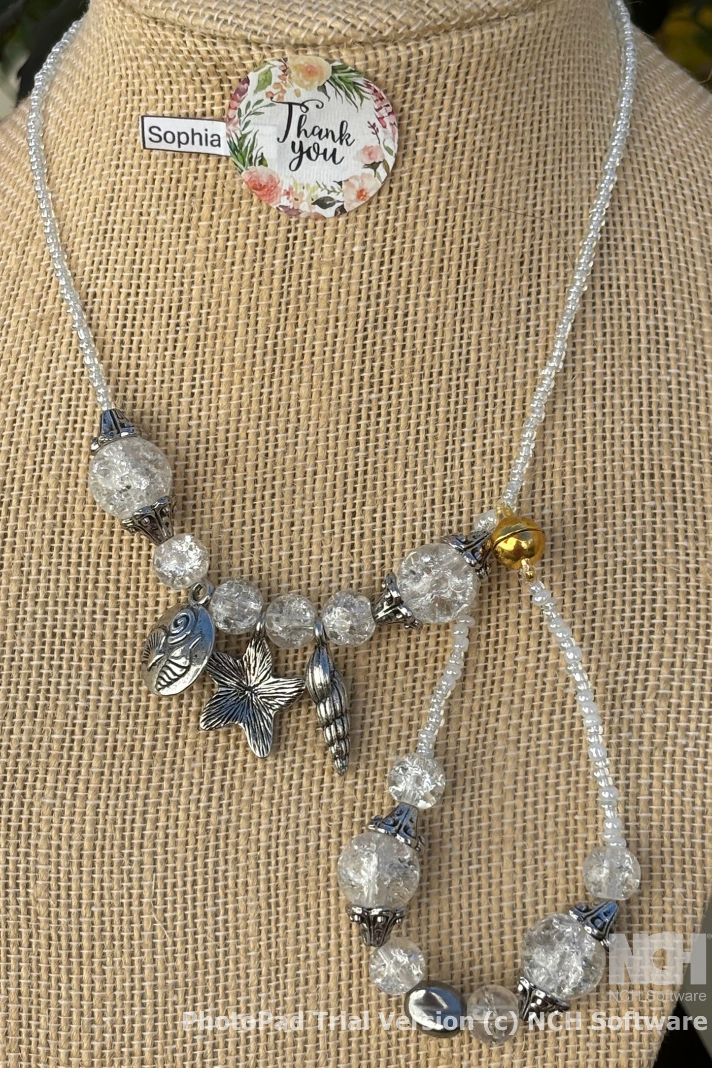 Emillia - Ocean Dream Beaded Necklace