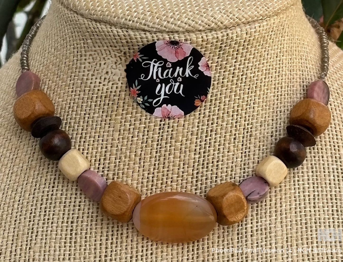 Isabella - Earthy Elegance Beaded Necklace