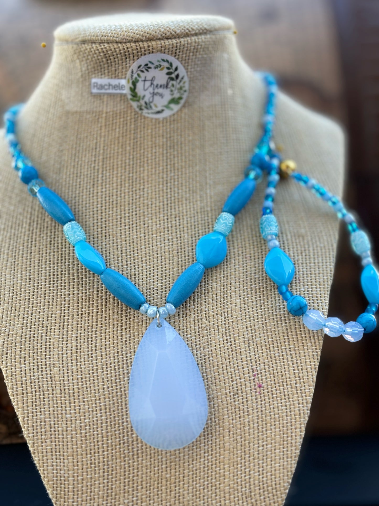 Rachele - Shine Bright, Shine Beautiful Serene Seas Statement Necklace