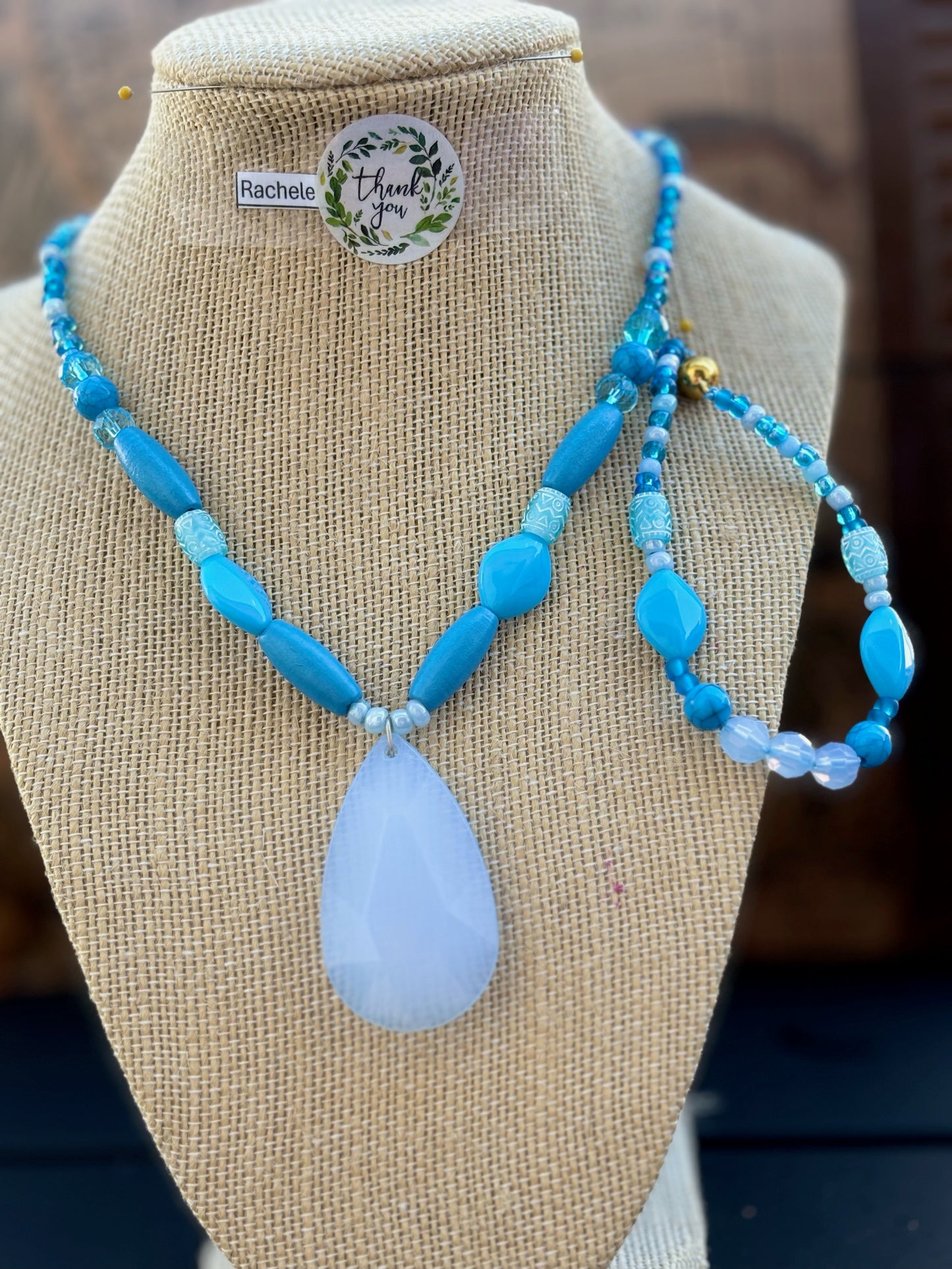 Rachele - Shine Bright, Shine Beautiful Serene Seas Statement Necklace