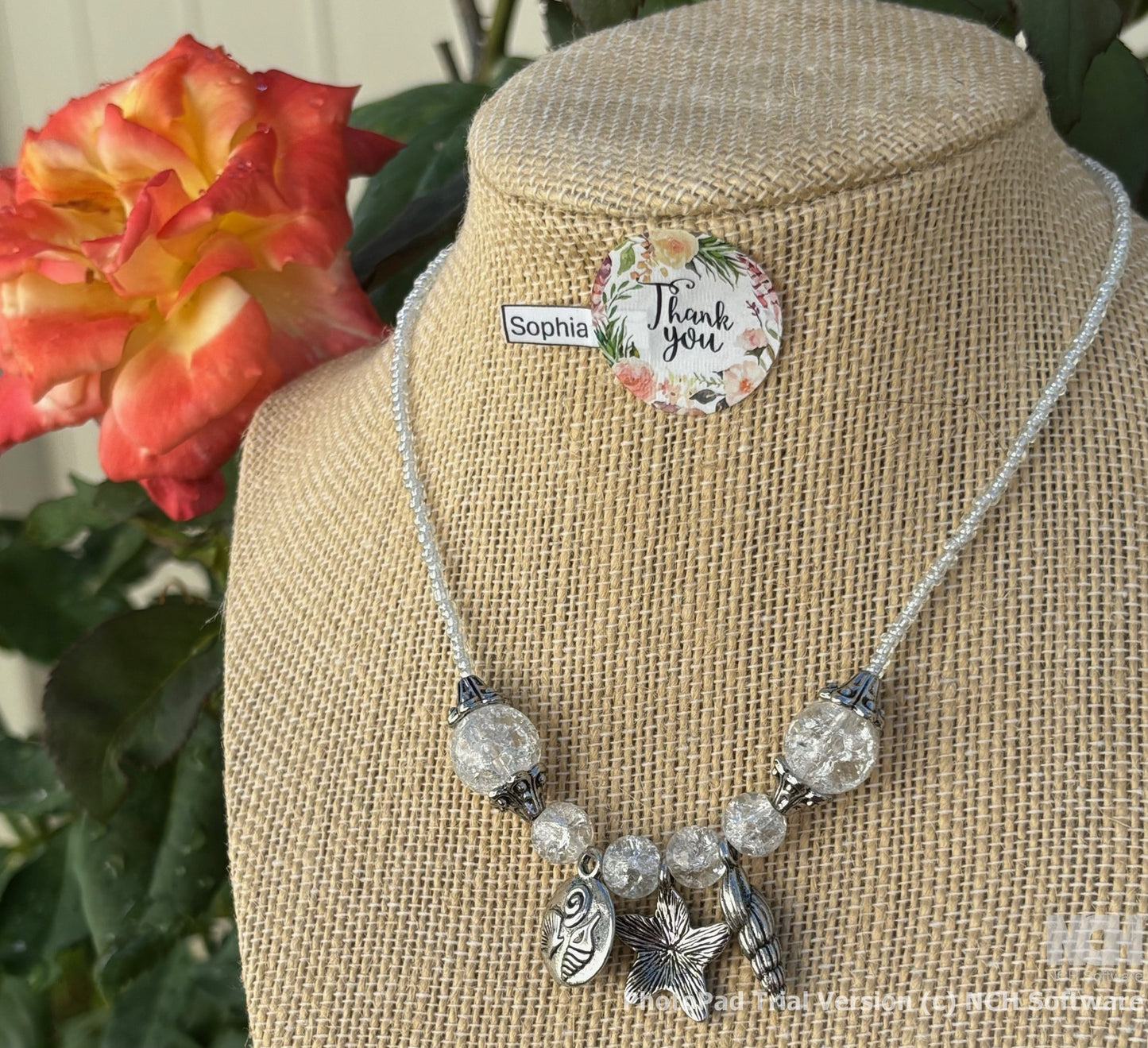 Emillia - Ocean Dream Beaded Necklace