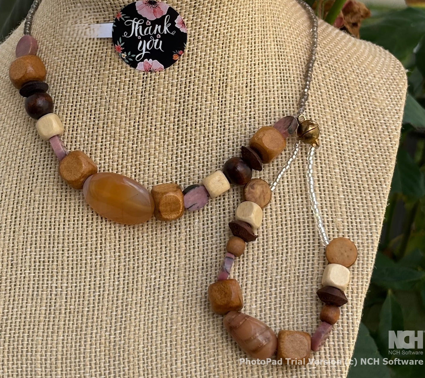 Isabella - Earthy Elegance Beaded Necklace