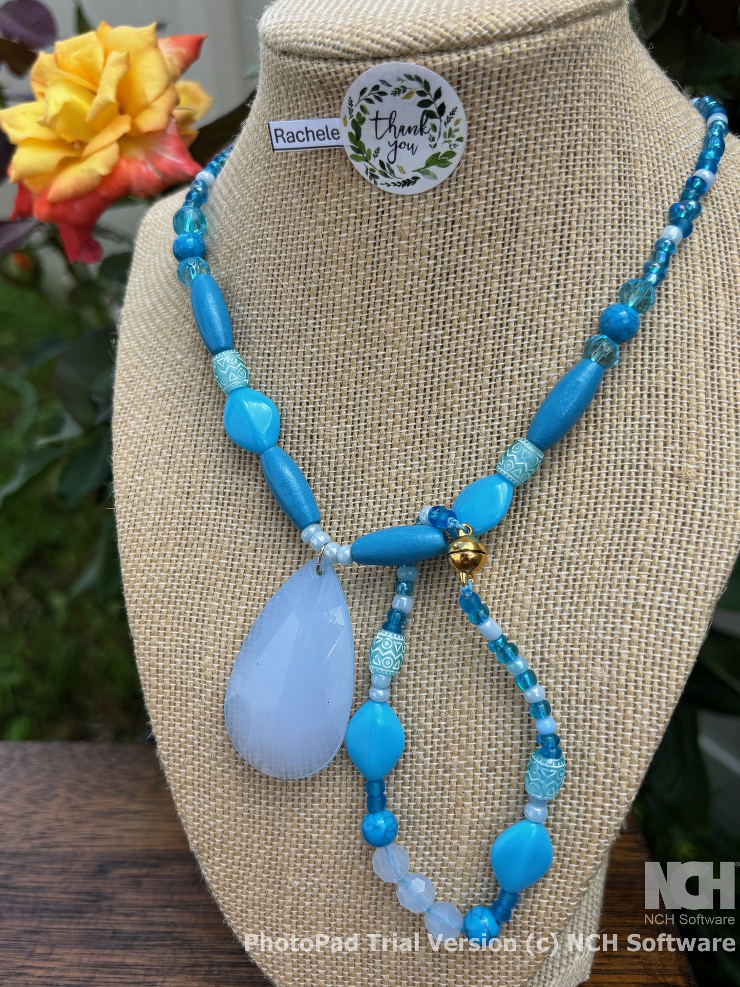 Rachele - Shine Bright, Shine Beautiful Serene Seas Statement Necklace
