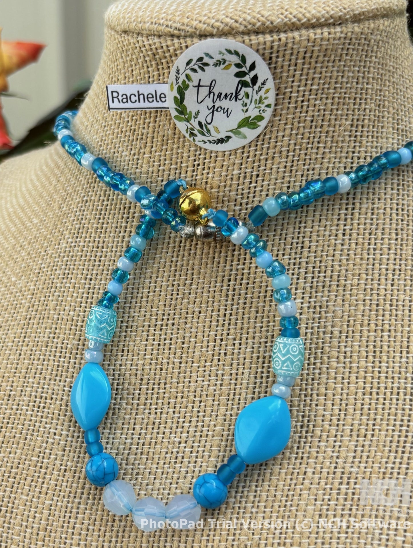 Rachele - Shine Bright, Shine Beautiful Serene Seas Statement Necklace